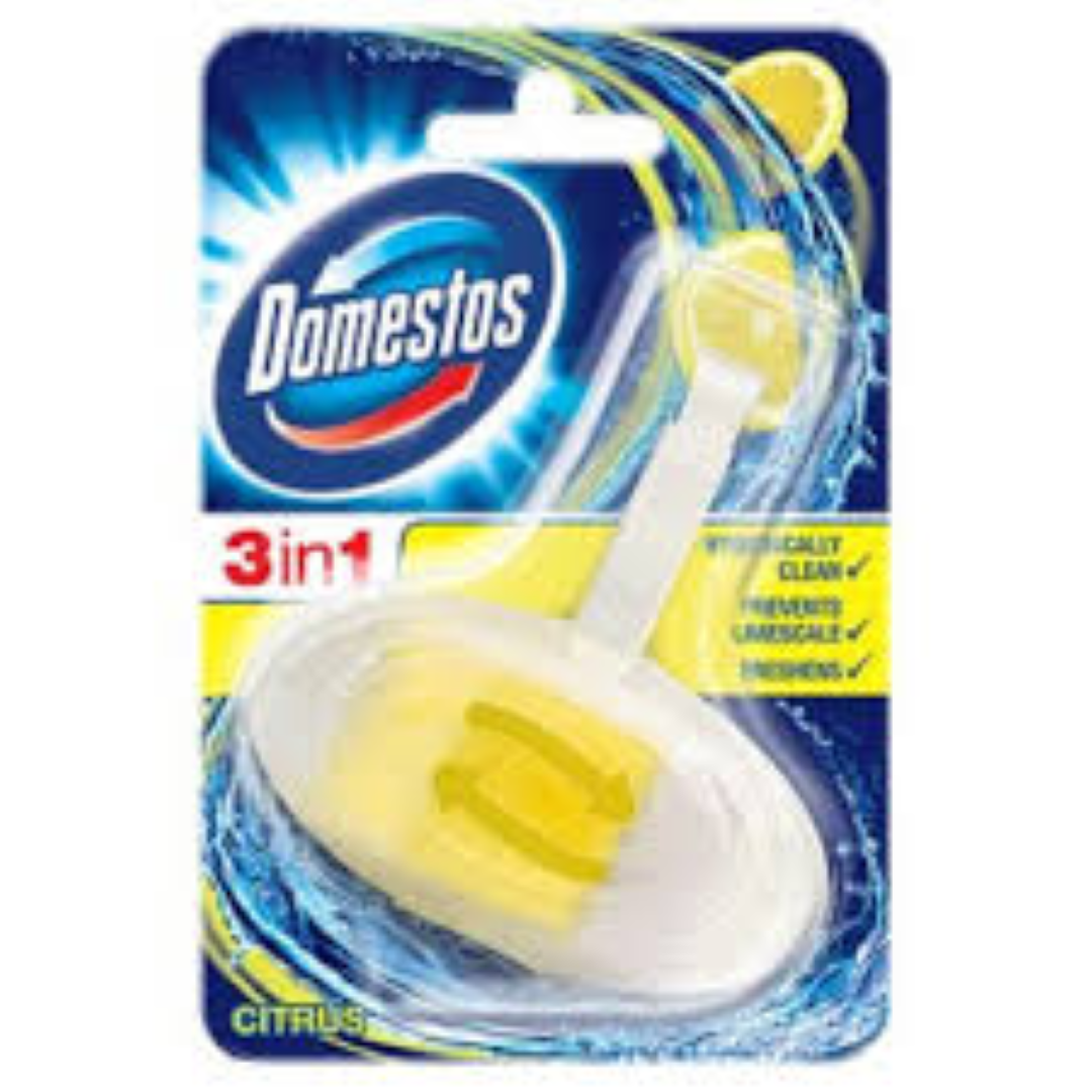 DOMESTOS T.BLOCK 3IN1 CITRUS 40G
